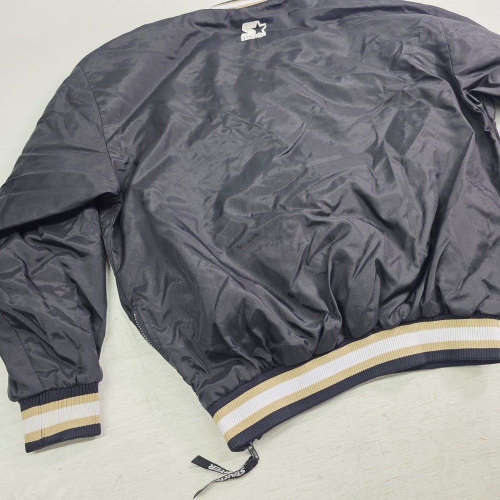 Vintage 90's Starter New Orleans Saints NFL Pro Line Pullover Jacket XL Korea - Picture 10 of 12